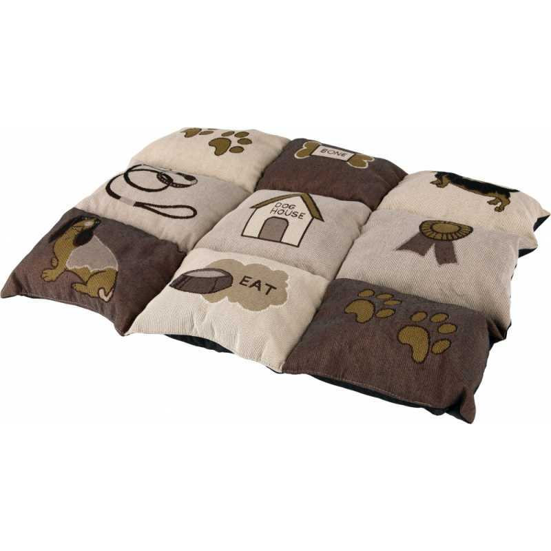 Trixie 55X40cm Yastık Ve Yatak Kahve/Bej | Kumaş Köpek Yatağı