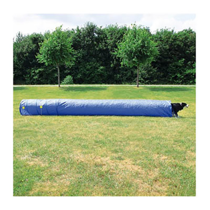 Trixie 60 Cm-5 M Köpek Agility Eğitim Tüneli Mavi | Köpek Eğitmen Malzemesi