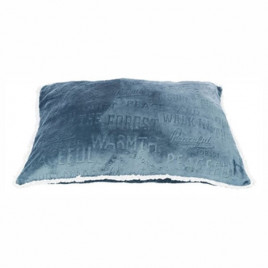 60x45cm Yatağı, Mavi | Peluş Köpek Yatağı 60x45cm Yatağı, Mavi | Peluş Köpek Yatağı