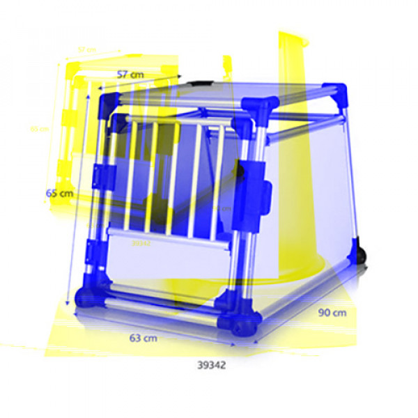 Trixie 63x65x90 Cm Taşıma Alüminyum Kafesi | Köpek Taşıma Çantası Ve Kafes