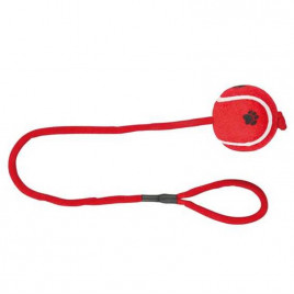 6Cm / 50Cm İpli Tenis Topu | Köpek Diş İpi 6Cm / 50Cm İpli Tenis Topu | Köpek Diş İpi