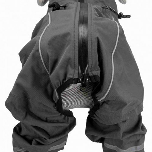 Trixie 70cm Yağmurluk, Uzun Bacaklı, XL Gri | Köpek Kıyafeti