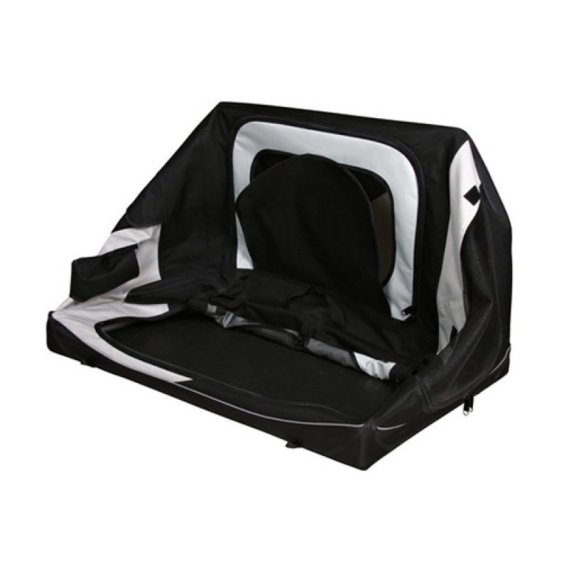 Trixie 91x58x61 Cm Paslanmaz Çelik Yumuşak Köpek Kutusu | Köpek Taşıma Çantası Ve Kafes