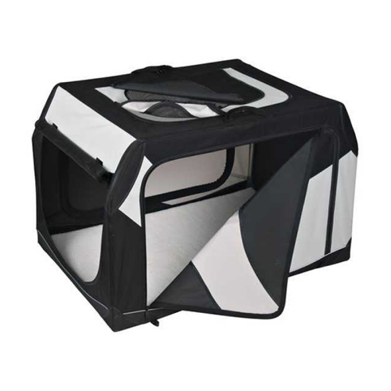 Trixie 91x58x61 Cm Paslanmaz Çelik Yumuşak Köpek Kutusu | Köpek Taşıma Çantası Ve Kafes Trixie 91x58x61 Cm Paslanmaz Çelik Yumuşak Köpek Kutusu | Köpek Taşıma Çantası Ve Kafes