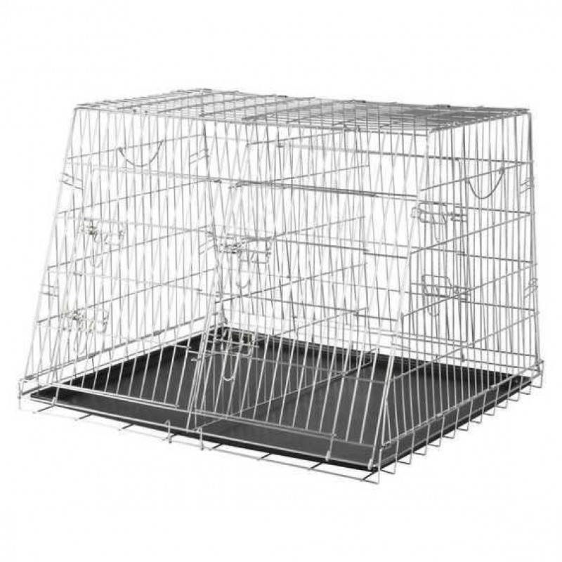 Trixie 93X68X79 Cm İki Köpek Taşıma Galvaniz Kafes | Köpek Taşıma Çantası Ve Kafes Trixie 93X68X79 Cm İki Köpek Taşıma Galvaniz Kafes | Köpek Taşıma Çantası Ve Kafes