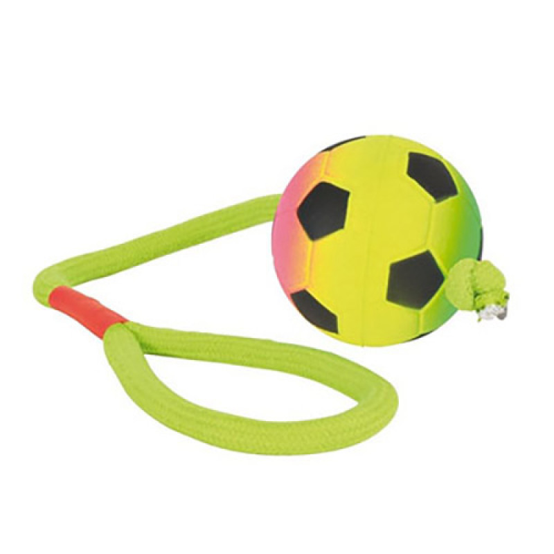 Trixie Köpek İpli Kauçuk Top, 6 Cm 30 Cm | Köpek Top Oyuncak