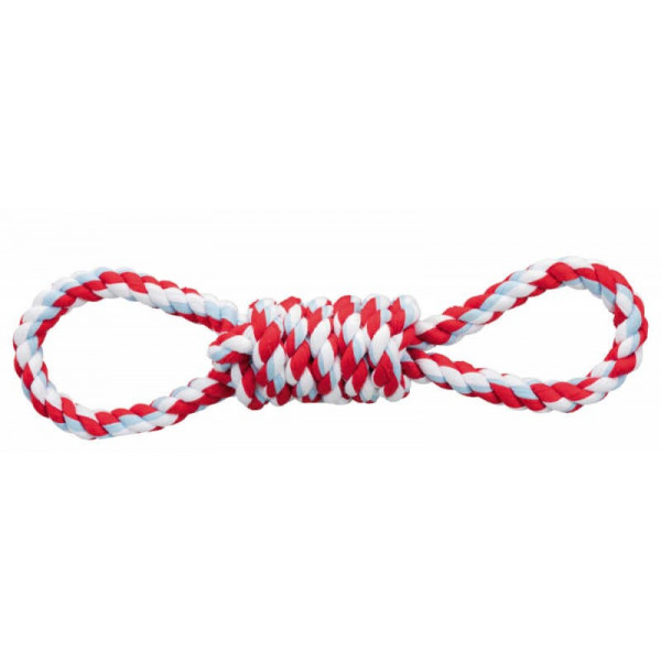 Trixie Köpek Oyuncak, İki Tarafı Tutamaçlı, 38 Cm | Köpek Diş İpi