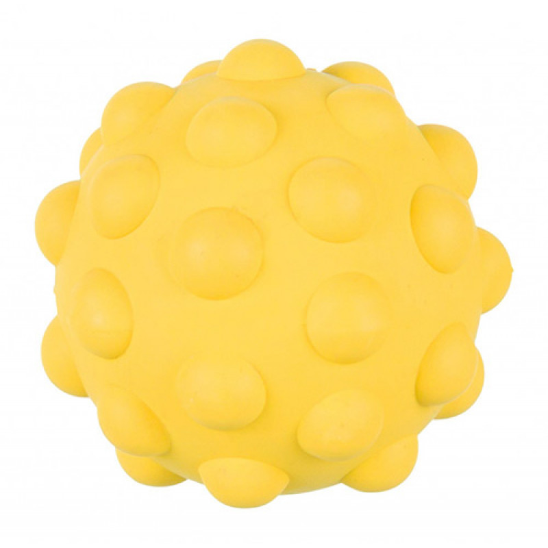 Trixie Köpek Ultrasonik Sesli Doğal Kauçuk Top 6 Cm | Sesli Köpek Oyuncağı