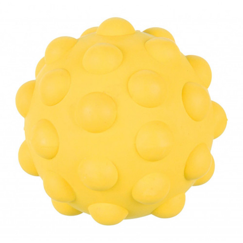 Trixie Köpek Ultrasonik Sesli Doğal Kauçuk Top 9 Cm | Sesli Köpek Oyuncağı