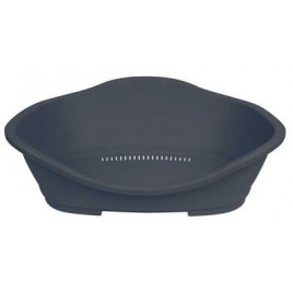 No:3 Sert Yatak Gri 66/80 Cm | Plastik Köpek Yatağı