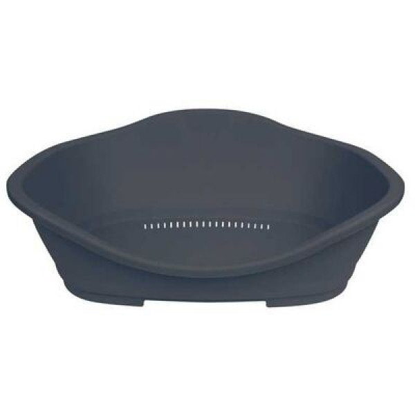 Trixie No:3 Sert Yatak Gri 66/80 Cm | Plastik Köpek Yatağı