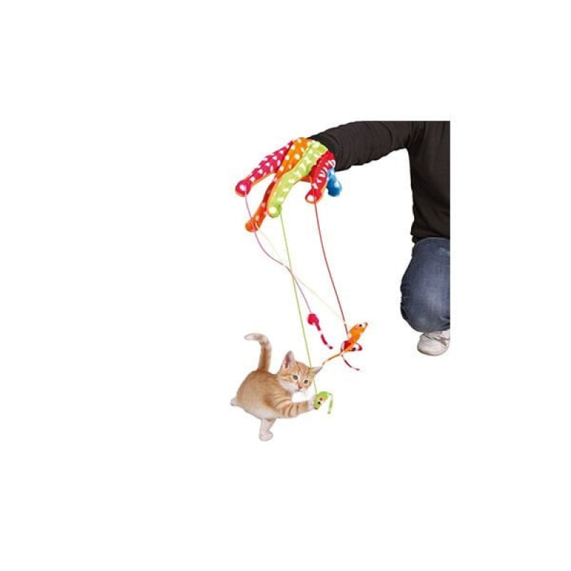 Trixie Oyun Eldiveni Renkli | Kedi Fare Oyuncak