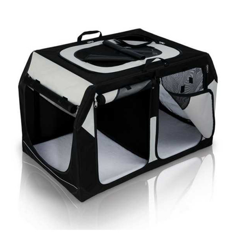 Trixie S-M İki Köpek Taşıma Kutusu 91x60x61 57 Cm | Köpek Taşıma Çantası Ve Kafes Trixie S-M İki Köpek Taşıma Kutusu 91x60x61 57 Cm | Köpek Taşıma Çantası Ve Kafes