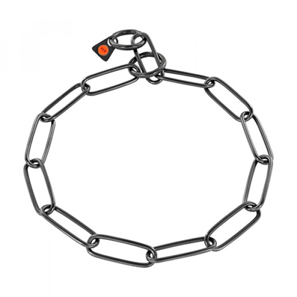 Trixie Sprenger Kürk Koruyucu Orta Boy Bakla Paslanmaz Çelik Siyah Tasma | Köpek Gezdirme Tasması