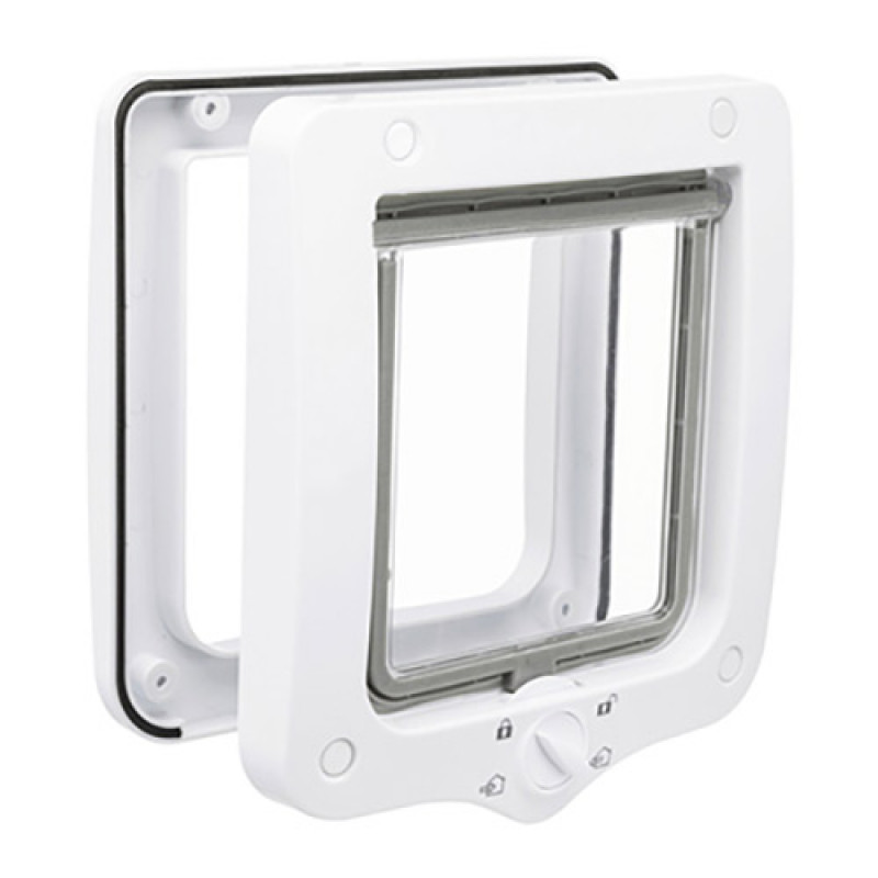 Trixie XL Dört Yönlü Kapı 24x28 Cm Beyaz | Kedi Kapısı Trixie XL Dört Yönlü Kapı 24x28 Cm Beyaz | Kedi Kapısı