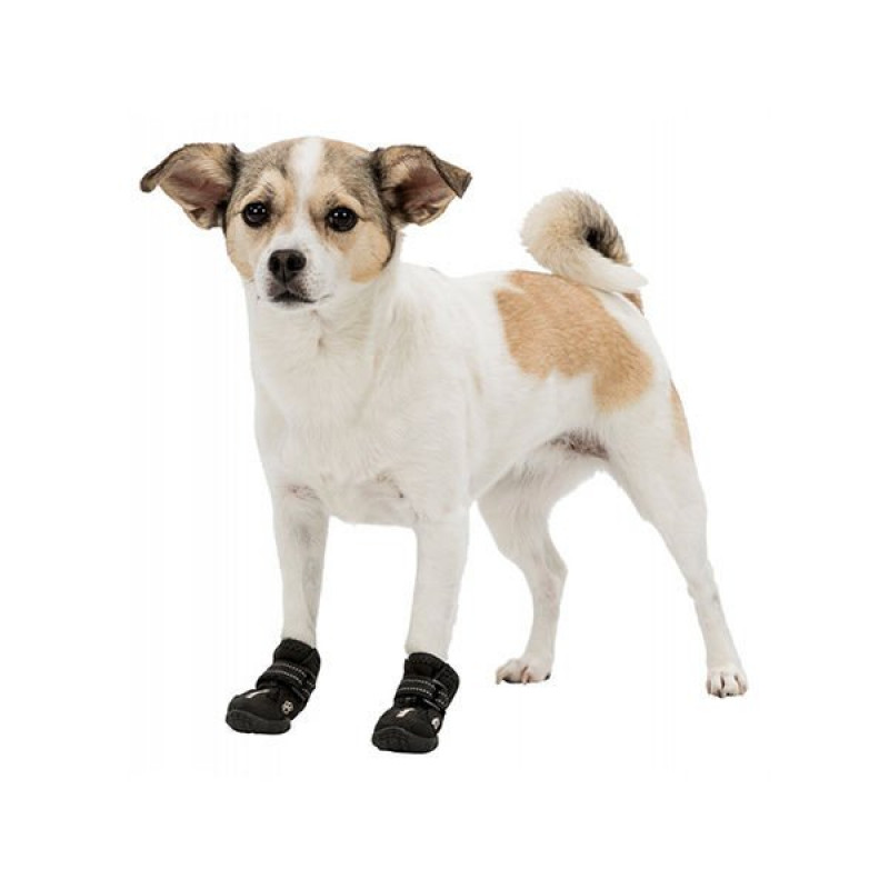 Trixie XS-S Yürüyüş Botu 2 Adet Siyah | Köpek Patik Ayakkabısı