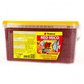 1.7 Kg Red Mico Colour Sticks Kan Kurdu İçerikli Ekstrüde Balık Yemi 5 Lt | Özel Akvaryum Yem 1.7 Kg Red Mico Colour Sticks Kan Kurdu İçerikli Ekstrüde Balık Yemi 5 Lt | Özel Akvaryum Yem