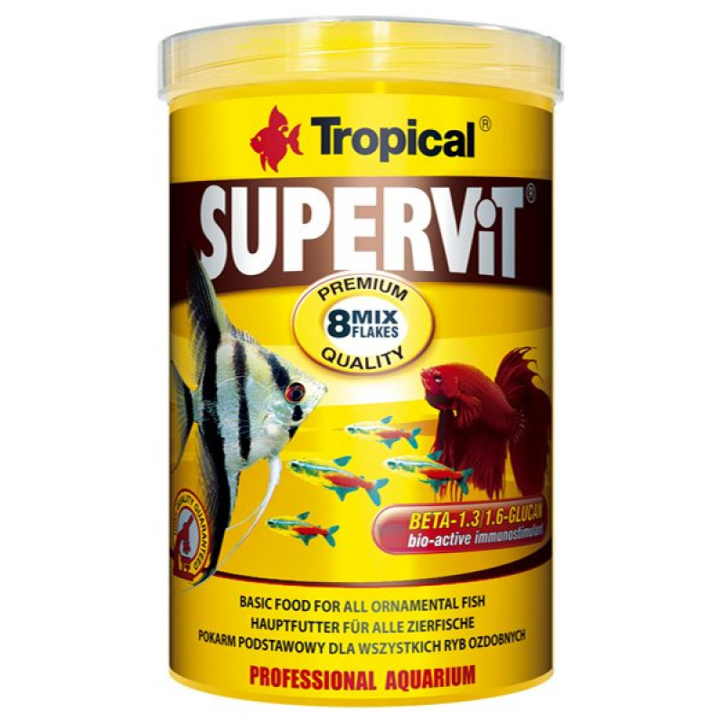Tropical 100 Ml Süpervit Granulat Omnivor Granül Balık Yemi | Özel Akvaryum Yem Tropical 100 Ml Süpervit Granulat Omnivor Granül Balık Yemi | Özel Akvaryum Yem