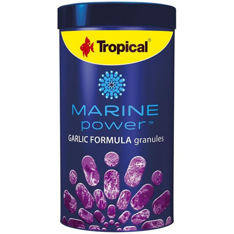 Tropical 150 Gr Marine Power Garlic Formula Granules Deniz Balıkları İçin Sarımsak Katkılı Balık Yemi 250 Ml | Özel Akvaryum Yem Tropical 150 Gr Marine Power Garlic Formula Granules Deniz Balıkları İçin Sarımsak Katkılı Balık Yemi 250 Ml | Özel Akvaryum Yem