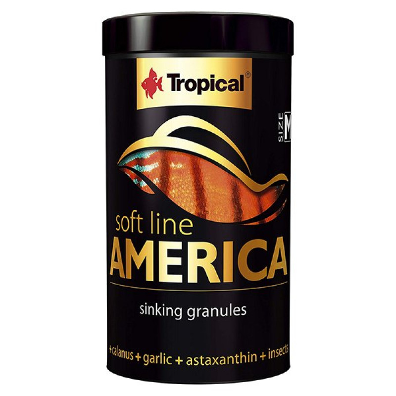 Tropical 150 Gr Softline America M Kuzey Ve Güney Amerika Balıkları İçin Yumuşak Taneli Balık Yemi 250 Ml | Özel Akvaryum Yem Tropical 150 Gr Softline America M Kuzey Ve Güney Amerika Balıkları İçin Yumuşak Taneli Balık Yemi 250 Ml | Özel Akvaryum Yem