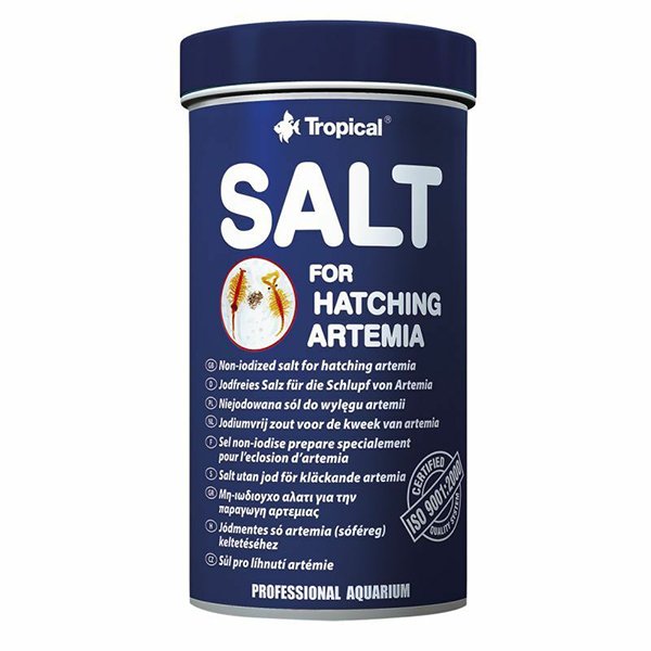 Tropical 300 Gr Salt For Hatchıng Artemia İyotsuz Artemia Kuluçka Tuzu 250 Ml | Özel Akvaryum Yem