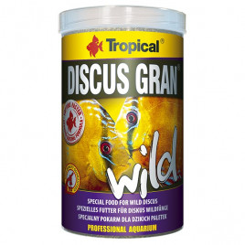 440 Gr Discus Gran Wild Vahşi Discuslar İçin Granül Balık Yemi 1000 Ml | Özel Akvaryum Yem