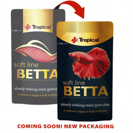 5 Gr Softline Betta Ve Labirentli Balıklar İçin Böcekli Batmayan Granül Yem  | Özel Akvaryum Yem