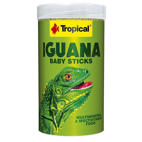 Tropical 53 Gr İguana Baby Sticks Yavru İguanalar İçin Çubuk Yem 250 Ml | Özel Akvaryum Yem
