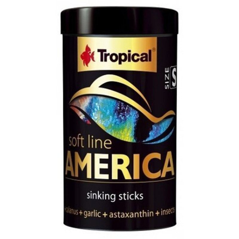 Tropical 56 Gr Softline America S Kuzey Ve Güney Amerika Balıkları İçin Yumuşak Taneli Balık Yemi 100 Ml | Özel Akvaryum Yem Tropical 56 Gr Softline America S Kuzey Ve Güney Amerika Balıkları İçin Yumuşak Taneli Balık Yemi 100 Ml | Özel Akvaryum Yem