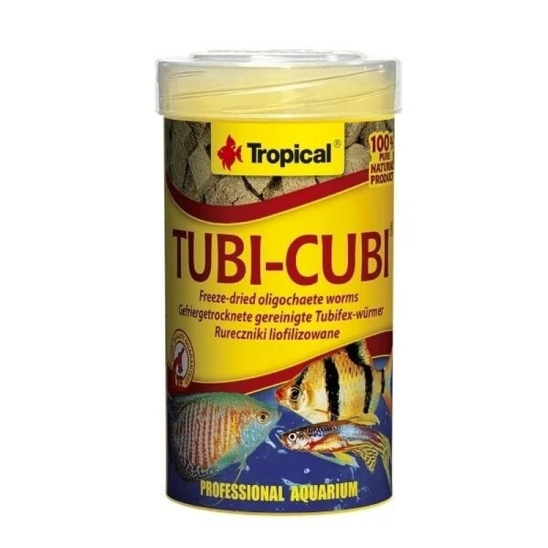 Tropical Tubi Cubi Kurutulmuş Balık Yemi 100 Ml 10 Gr | Balık Yemi Kovası Tropical Tubi Cubi Kurutulmuş Balık Yemi 100 Ml 10 Gr | Balık Yemi Kovası