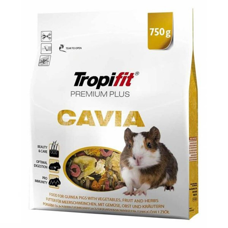 Tropifit 750 Gr Cavia Premium Plus Guniea Pig Yemi | Ginepig Yemi Tropifit 750 Gr Cavia Premium Plus Guniea Pig Yemi | Ginepig Yemi
