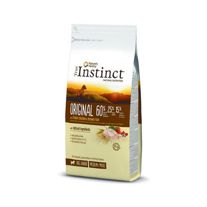 True Instinct 12 Kg Düşük Tahıllı Orta ve Büyük Irk Tavuklu Yavru | Yavru Köpek Kuru Maması True Instinct 12 Kg Düşük Tahıllı Orta ve Büyük Irk Tavuklu Yavru | Yavru Köpek Kuru Maması