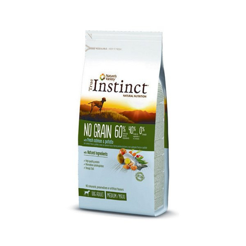 True Instinct 12 Kg Orta ve Büyük Irk Somonlu Tahılsız Yetişkin | Yetişkin Köpek Kuru Maması True Instinct 12 Kg Orta ve Büyük Irk Somonlu Tahılsız Yetişkin | Yetişkin Köpek Kuru Maması