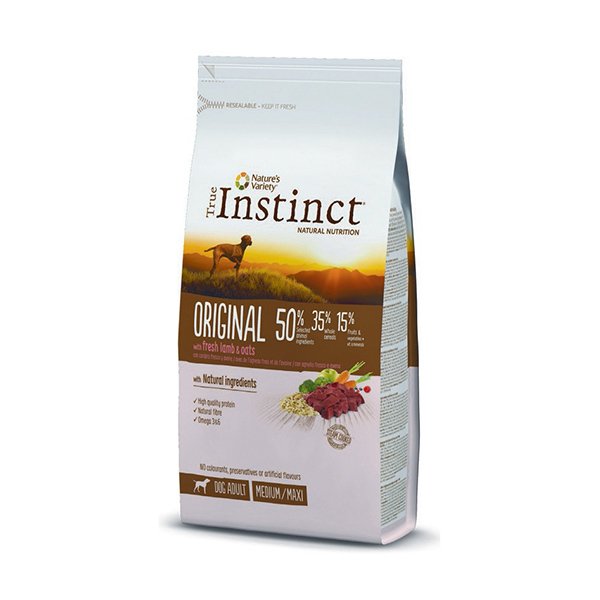 True Instinct 2 Kg Düşük Tahıllı Orta ve Büyük Irk Kuzulu Yetişkin | Yetişkin Köpek Kuru Maması