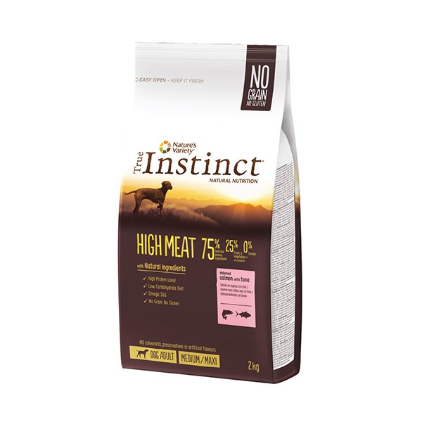 True Instinct 2 Kg Yüksek Etli Somonlu Tahılsız Yetişkin | Yetişkin Köpek Kuru Maması