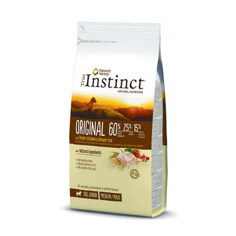 True Instinct 600 gr Düşük Tahıllı Orta ve Büyük Irk Tavuklu Yavru | Yavru Köpek Kuru Maması True Instinct 600 gr Düşük Tahıllı Orta ve Büyük Irk Tavuklu Yavru | Yavru Köpek Kuru Maması