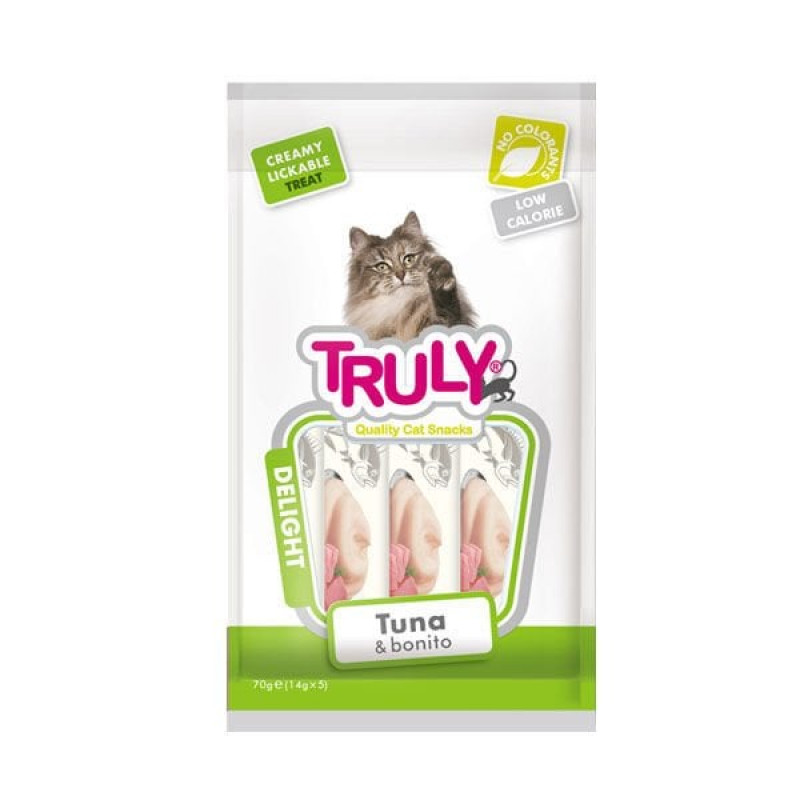 Truly 14 Gr Palamut ve Ton | Kedi Sıvı Ödül Maması Truly 14 Gr Palamut ve Ton | Kedi Sıvı Ödül Maması