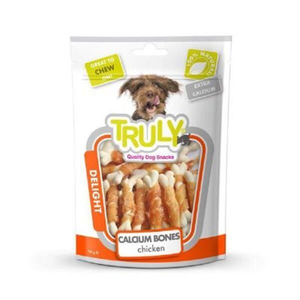 Truly 90 Gr Delight Calcium Bones Tavuk | Köpek Kemik Ödül Maması