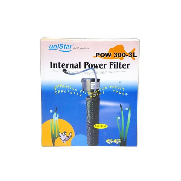 Unistar Pow-300-3l 1400 L/h Filtre | Akvaryum Filtresi