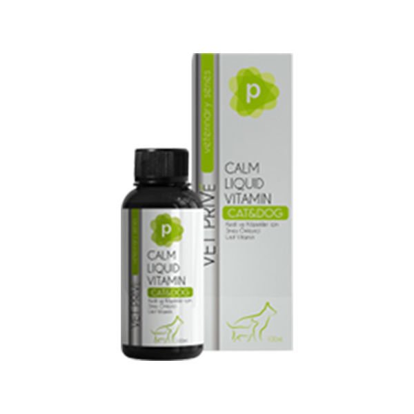 Vet Prive 100 Ml Veterinary Calm Likit Vitamin | Köpek Vitamini