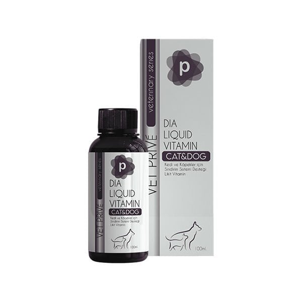 Vet Prive 100 Ml Veterinary Dia Liquid | Köpek Vitamini