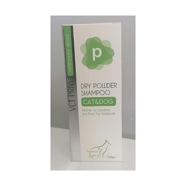 Vet Prive Veterinary Dry Powder 150 Gr Kuru Toz Şampuan | Köpek Şampuanı