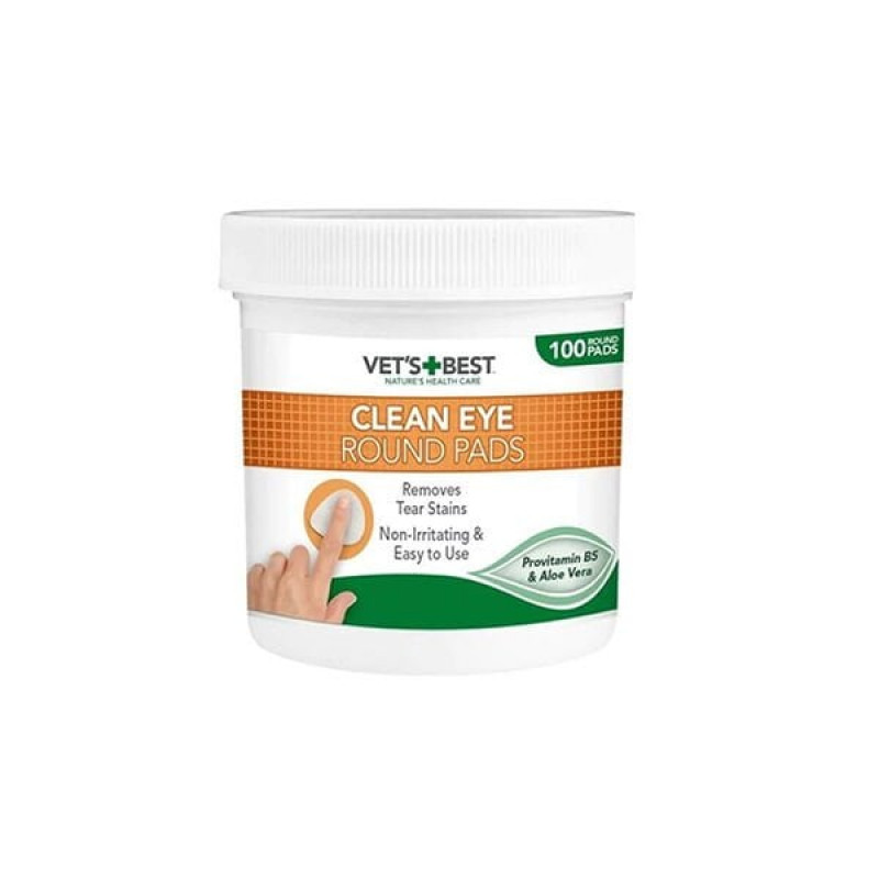 Vet's Best 100 Adet Parabensiz Göz Temizleme Pedi | Kedi Göz Ve Kulak Bakım Vet's Best 100 Adet Parabensiz Göz Temizleme Pedi | Kedi Göz Ve Kulak Bakım