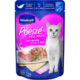 Vitakfraft 85 Gr Poesie Coalfish Balık Etli Pouch | Yetişkin Kedi Maması Vitakfraft 85 Gr Poesie Coalfish Balık Etli Pouch | Yetişkin Kedi Maması