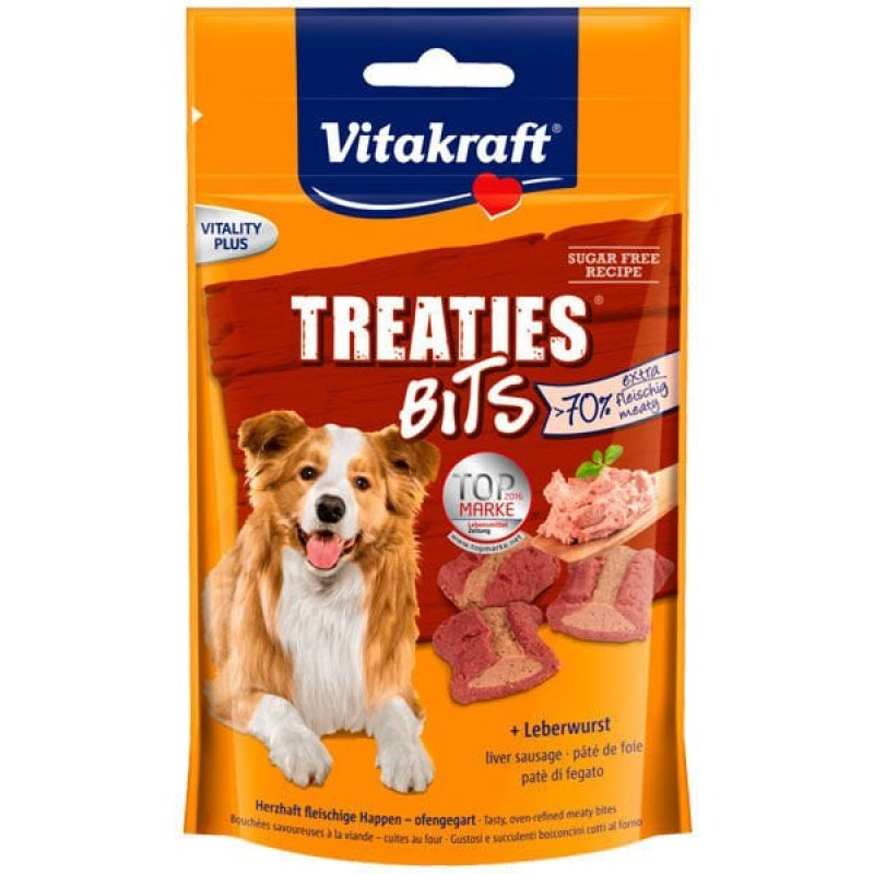 Vitakraft 120 Gr Treaties Bits Ciğer Pate | Köpek Atıştırmalık Ödül Maması Vitakraft 120 Gr Treaties Bits Ciğer Pate | Köpek Atıştırmalık Ödül Maması