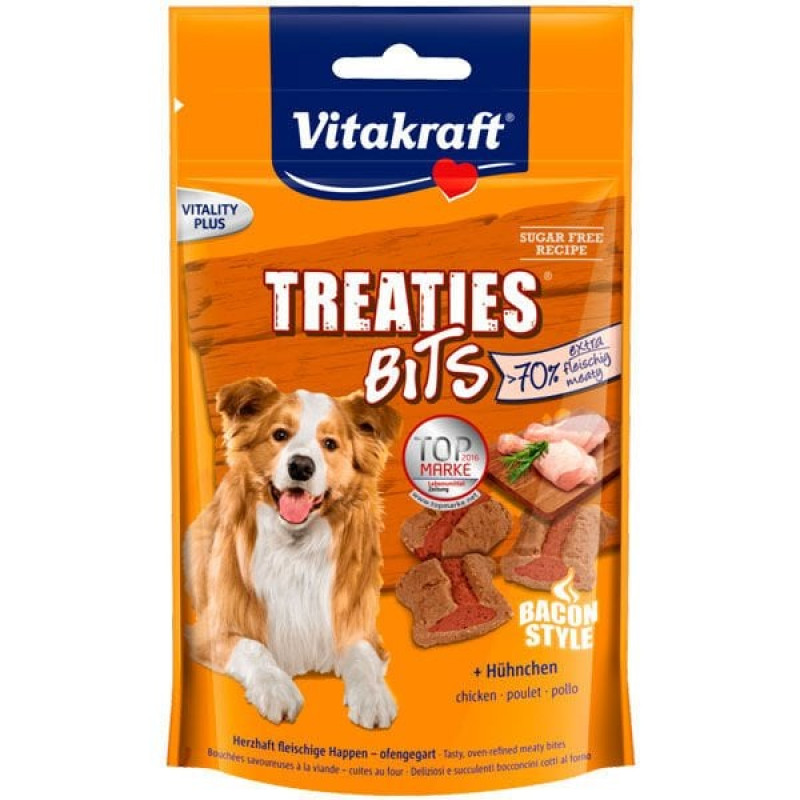 Vitakraft 120 Gr Treaties Bits Tavuk | Köpek Atıştırmalık Ödül Maması Vitakraft 120 Gr Treaties Bits Tavuk | Köpek Atıştırmalık Ödül Maması
