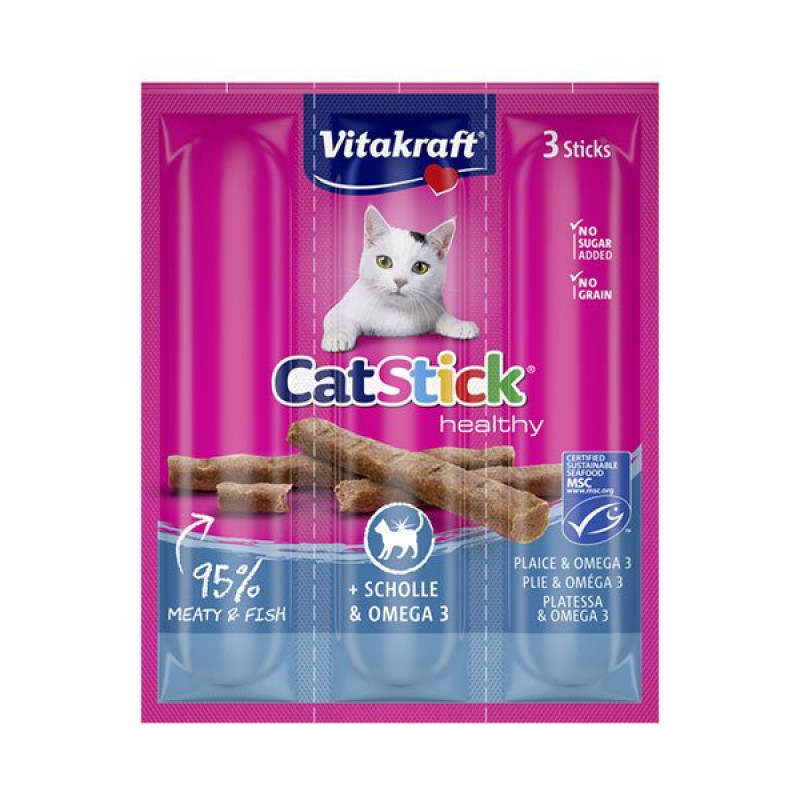 Vitakraft 18 Gr Cat Balık & Omega Stick Ödül Maması 3x6 | Stick Kedi Ödül Maması Vitakraft 18 Gr Cat Balık & Omega Stick Ödül Maması 3x6 | Stick Kedi Ödül Maması