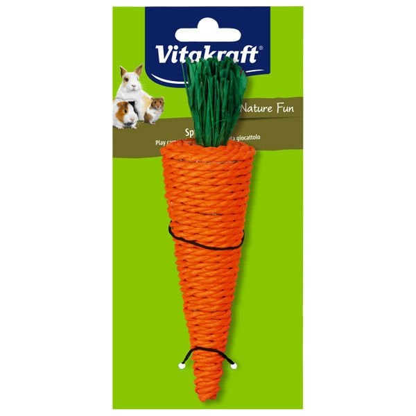Vitakraft 20 Cm Havuç Kemirme Turuncu | Tavşan Oyuncak Ve Çark