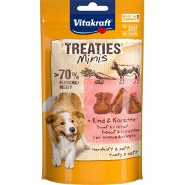 48 gr Treaties Minis Sığır Eti ve Havuçlu Yumuşak | Köpek Atıştırmalık Ödül Maması 48 gr Treaties Minis Sığır Eti ve Havuçlu Yumuşak | Köpek Atıştırmalık Ödül Maması