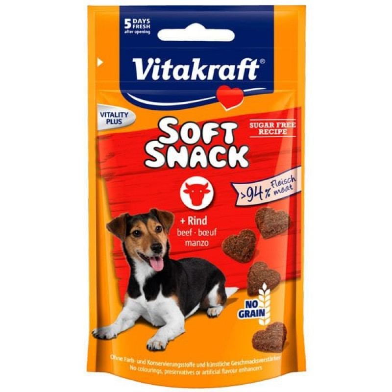 Vitakraft 55 Gr Soft Snack Biftek | Köpek Atıştırmalık Ödül Maması Vitakraft 55 Gr Soft Snack Biftek | Köpek Atıştırmalık Ödül Maması